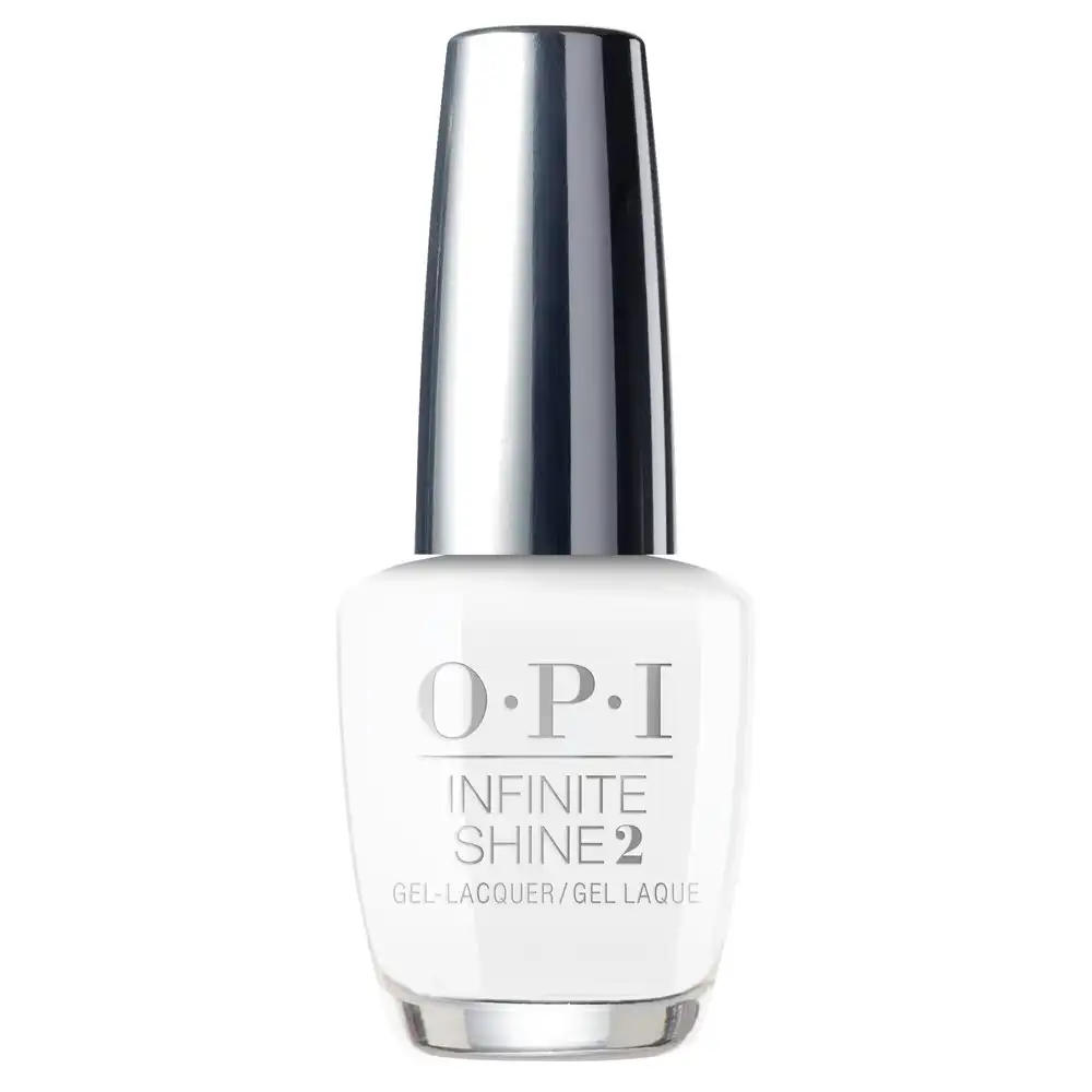 OPI Infinite Shine 15ml Long Wear Lacquer Nail Polish Alpine Snow White Manicure