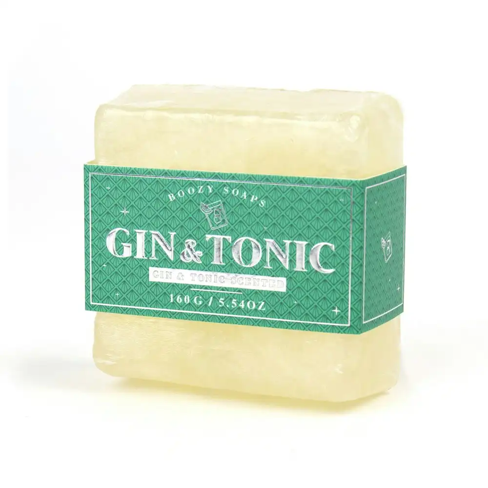 Gift Republic Scented 160g Gin & Tonic Boozy Bar Hand Soap Fragrance Novelty