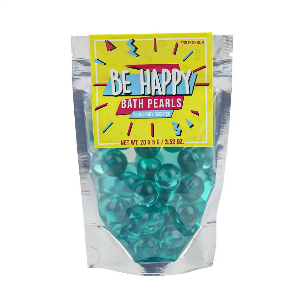 20pc Gift Republic 5g Be Happy 90's Scented Bath Pearls Fragrance Blueberry