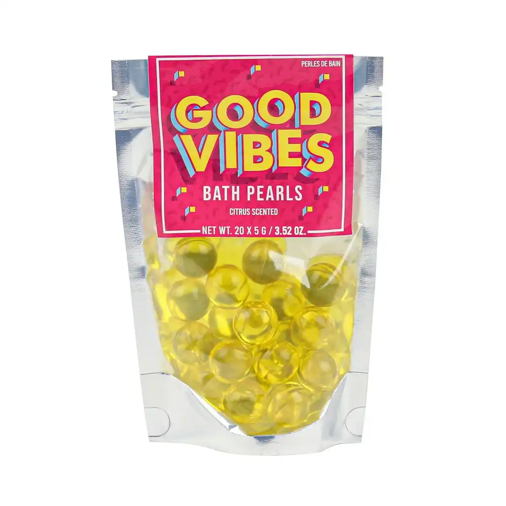 20pc Gift Republic 5g Good Vibes 90's Scented Bath Pearls Body Fragrance Citrus
