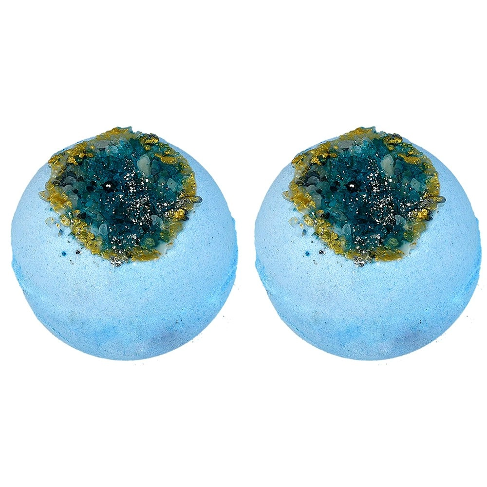 2PK Bomb Cosmetic Crystal Clear Scented Bath Bomb Blaster Body Fragrance Fizzy