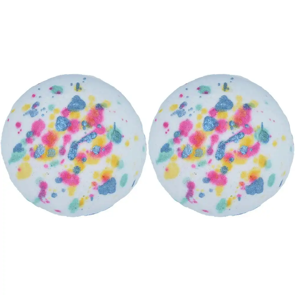 2PK Bomb Cosmetic Five Colours in Her Hair Bath Bomb Blaster Fragrance Tub Fizzy
