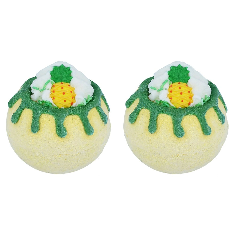 2PK Bomb Cosmetic You're One Fine Apple Bomb Blaster Body Fragrance Bath Fizzy