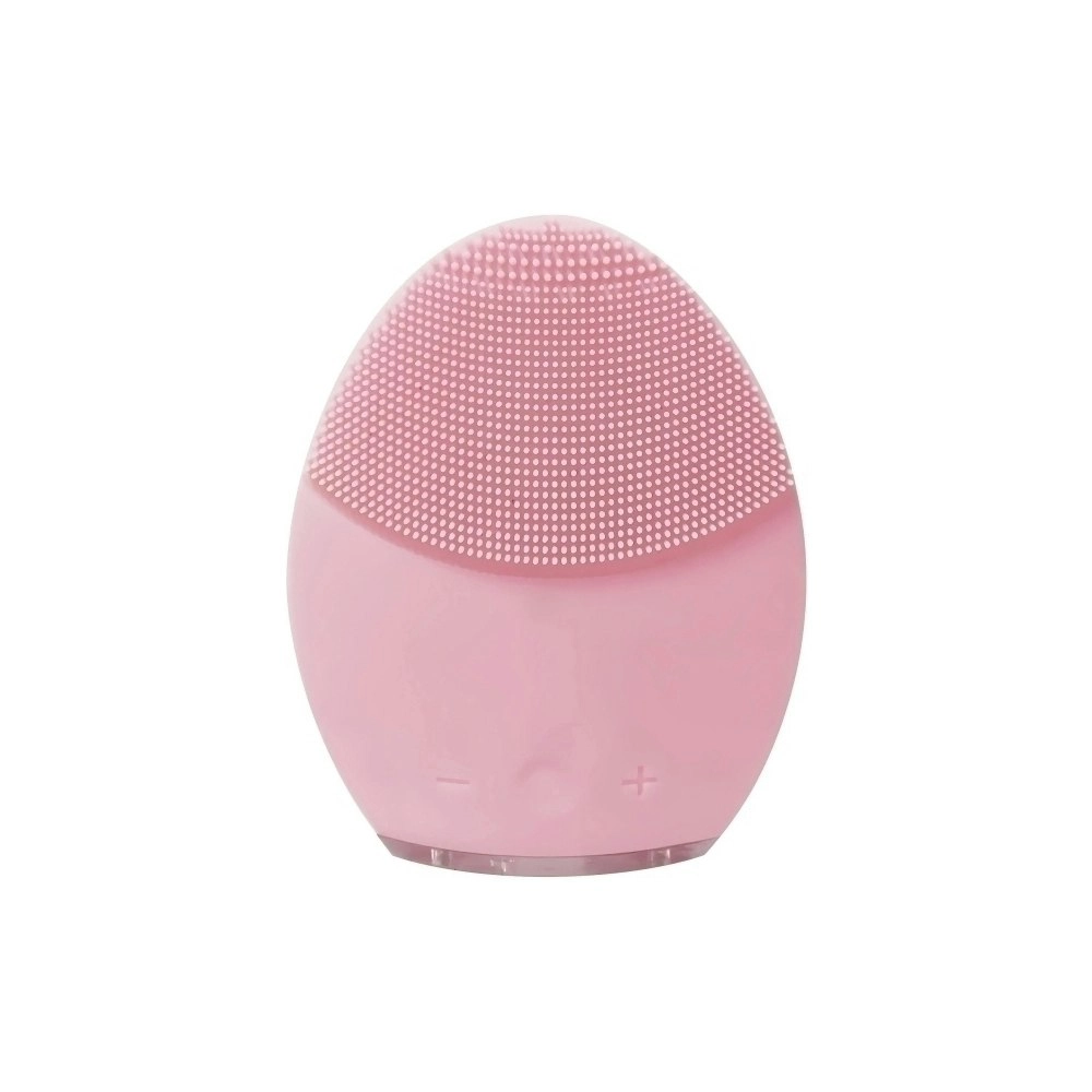 Wellcare Electric Deep Cleanse Face Exfoliating Brush IPX7 Waterproof - Pink