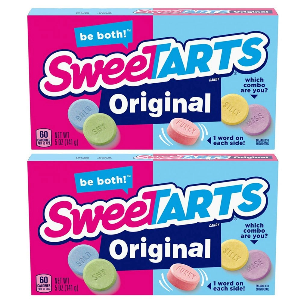 2PK Wonka 141g Sweetarts Theatre Box Candies Confectionery Candy Treats Original