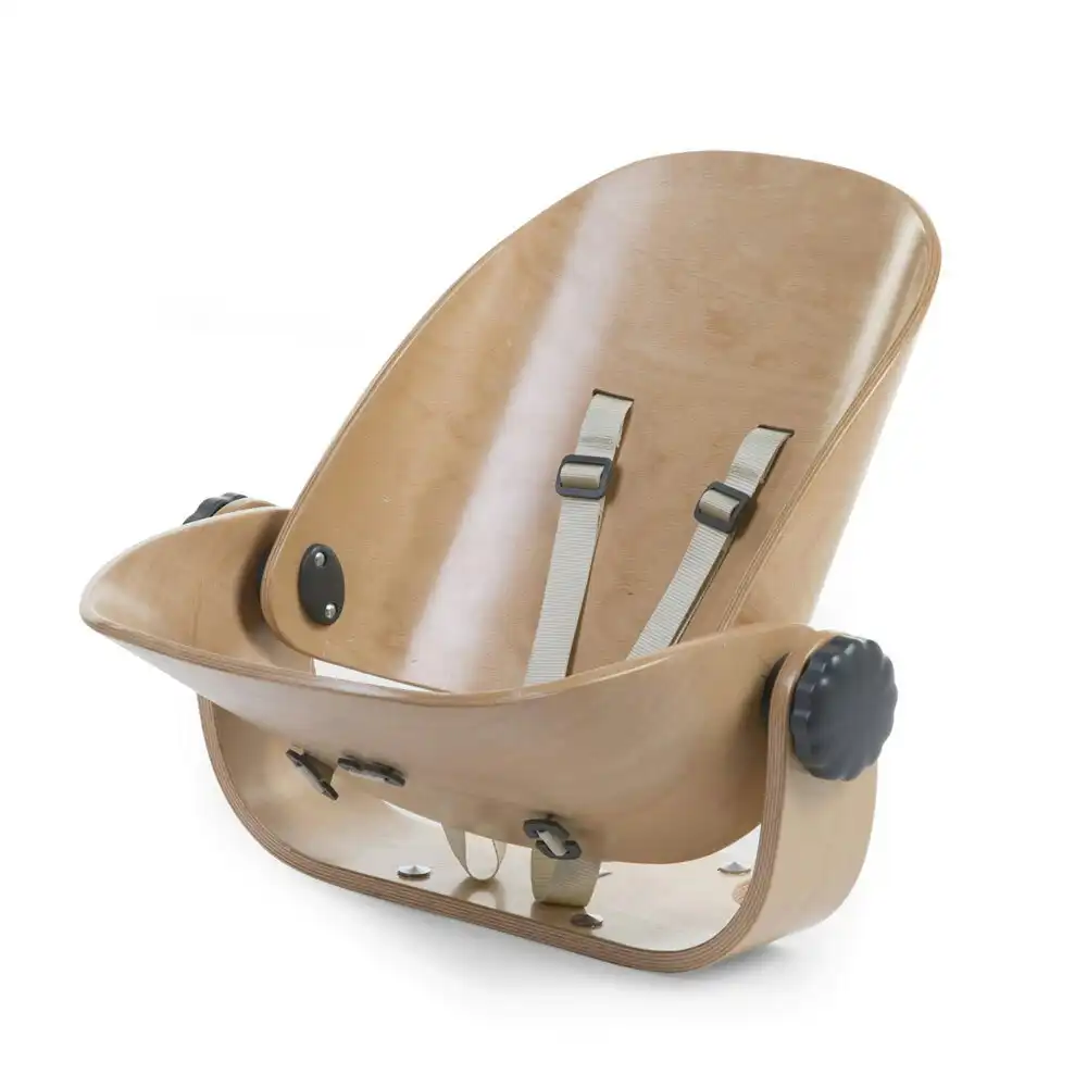 Childhome Newborn Baby Seat w/Belt 0-6m for Highchair Evolu 2 Natural/Anthracite