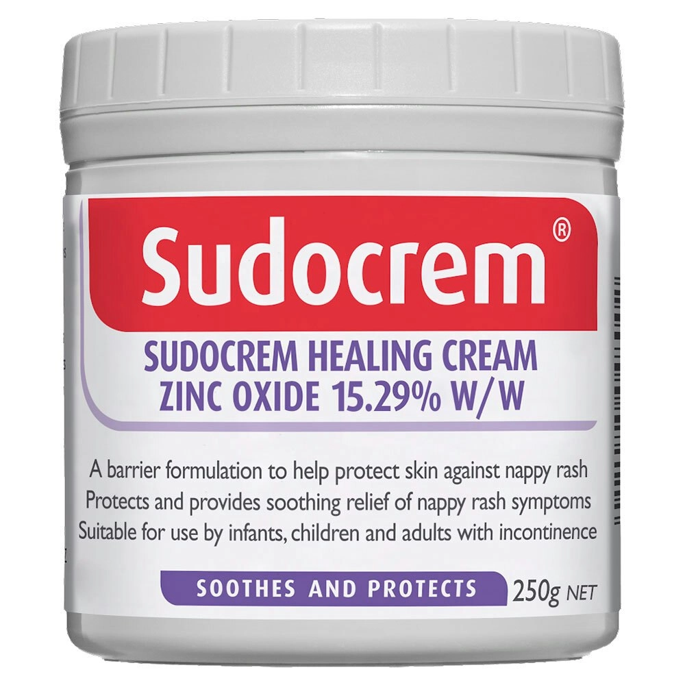 250g Sudocrem Soothing/Healing Cream for Baby Nappy Rash/Eczema/Dermatitis