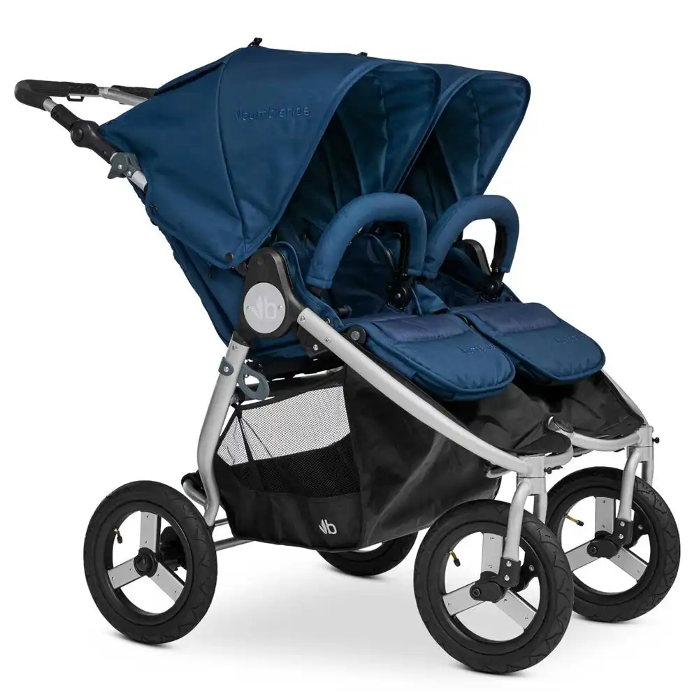 Bumbleride Indie Twin Baby/Infant Stroller Pram Pushchair Lightweight Maritime