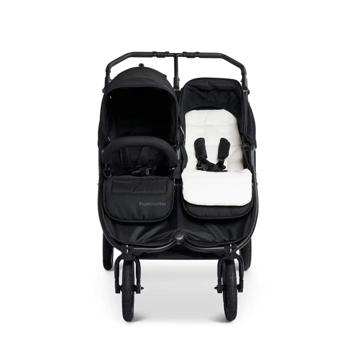 Bumbleride Organic Cotton Baby/Infant Seat Liner/Pad For Stroller/Pram White