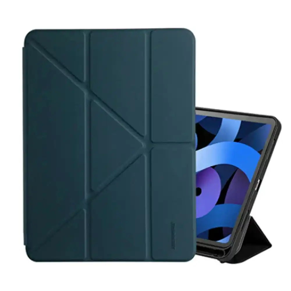 RockRose Defensor II Tri-Fold Folio/Case Green For iPad Air 4/5 10.9" 2020/22