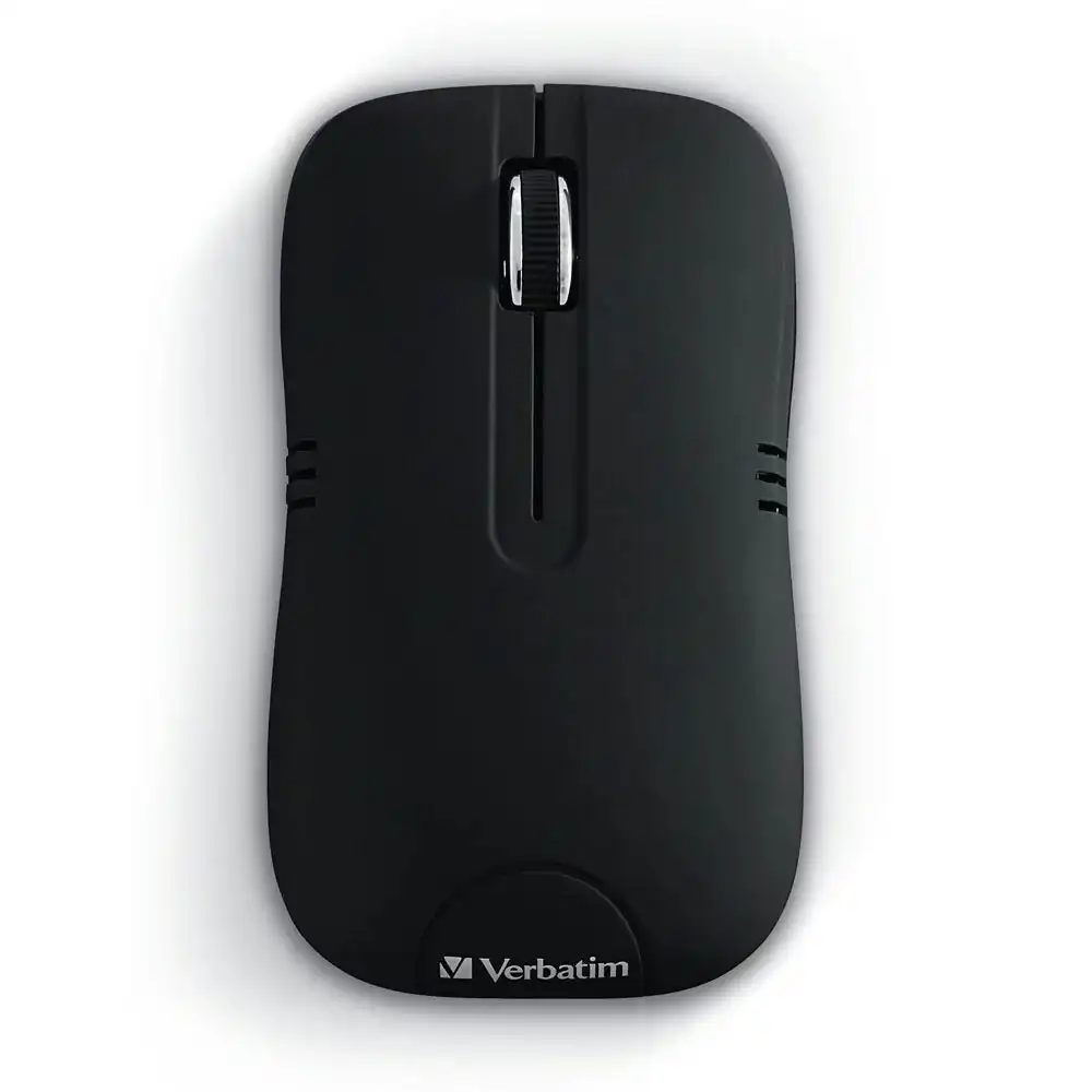 Verbatim Bluetooth/Wireless Optical Commuter Series Portable Mouse Matte Black