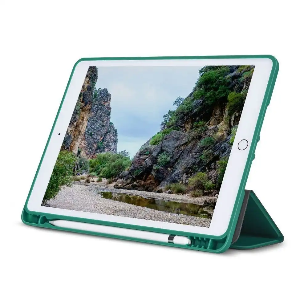 Bonelk Slim Smart Folio Case Protection Cover For Apple iPad 10.2" Emerald Green