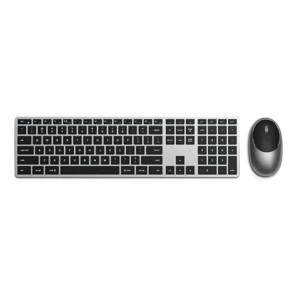 Satechi MX3 Wireless Bluetooth Keyboard & Mouse Combo For iMac/iPad Space Grey