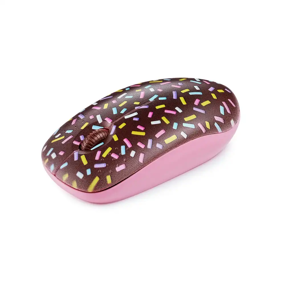Mustard Choco Loco 16cm Wireless PC/Laptop Computer Home/Office Optical Mouse