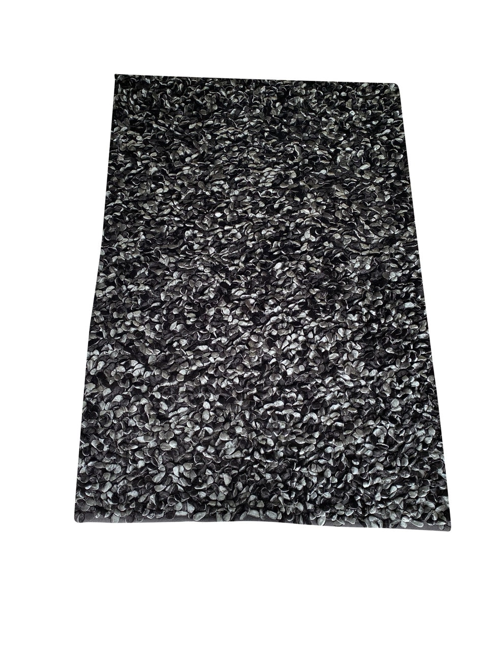 Zohi Interiors Velveteen Rug in Charcoal