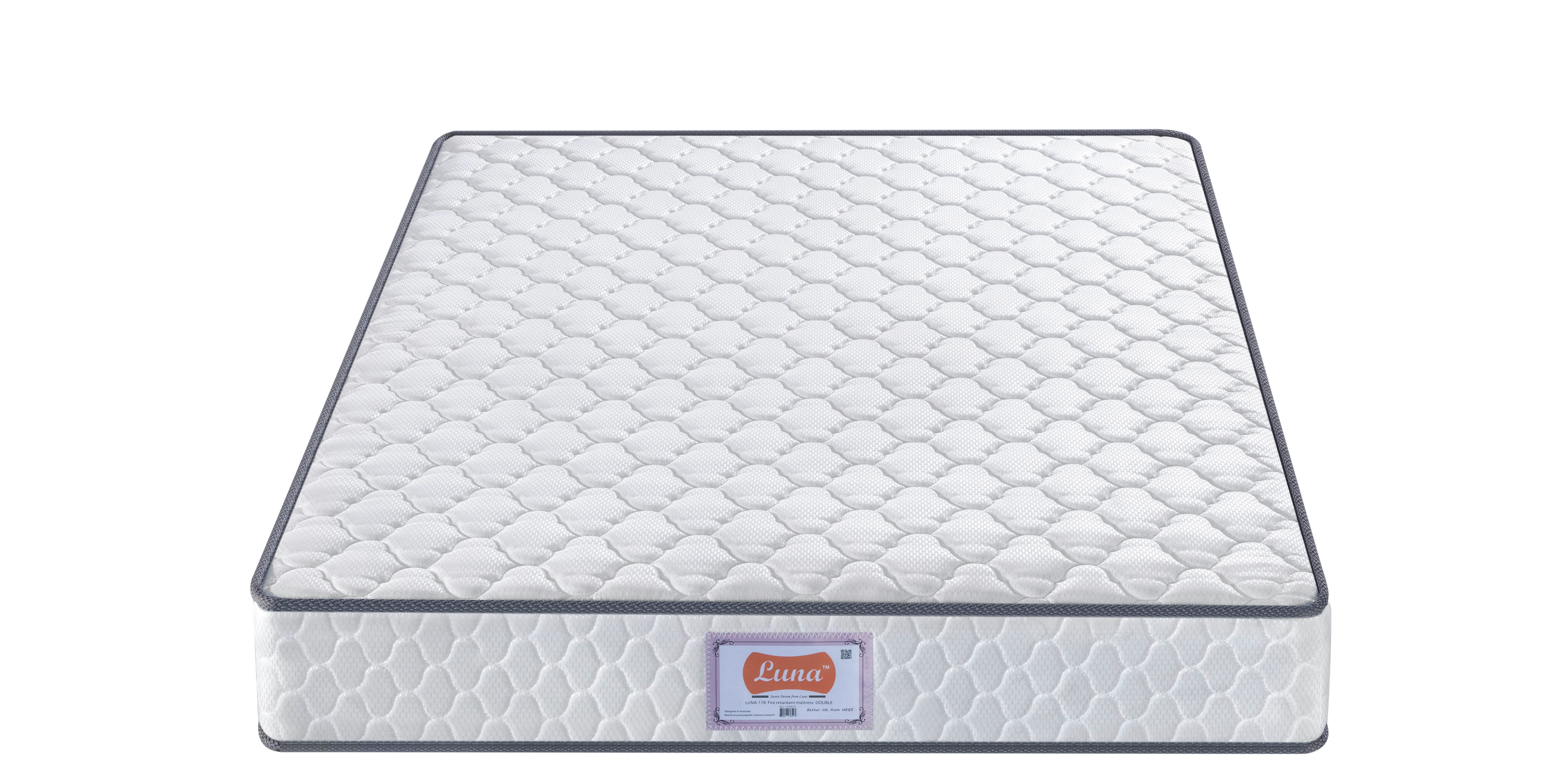 Luna 178 Fire retardant mattress Single