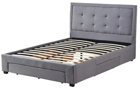 Ellie Queen Bed with Drawers (YH2201)