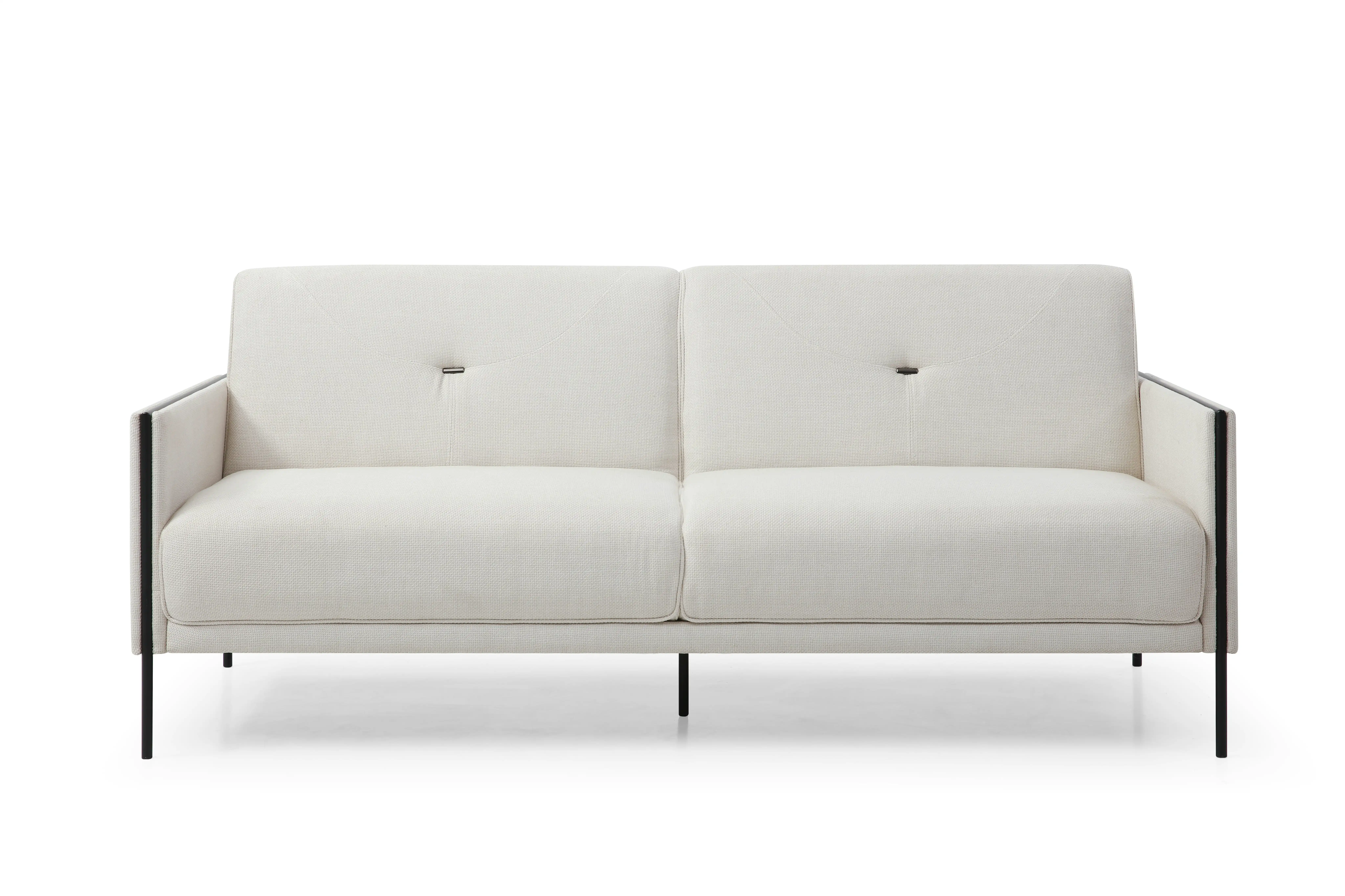 Yaris 3 Seater Sofa(SPF250) WHITE COLOUR