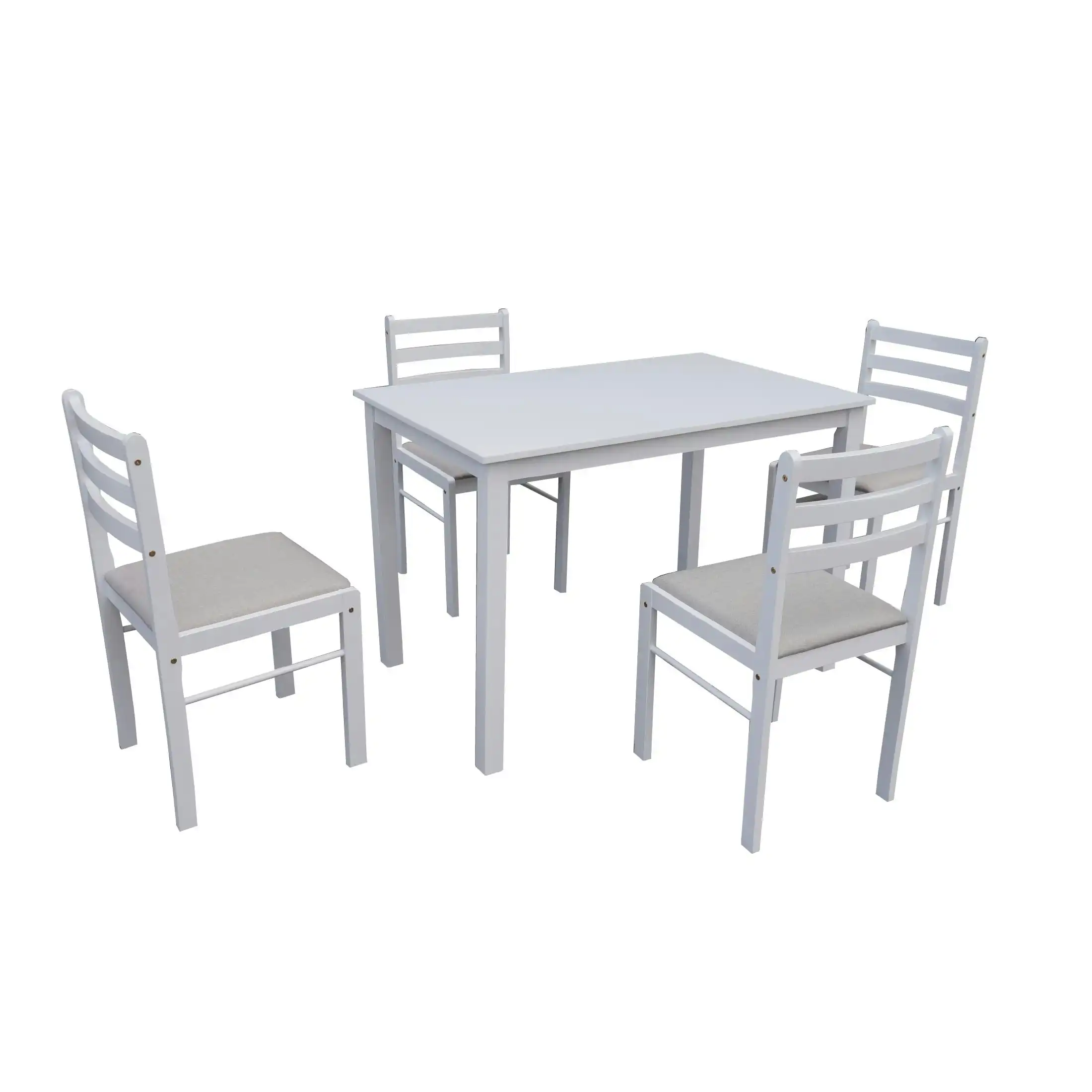 Concord 5 PCS Dining Set- White
