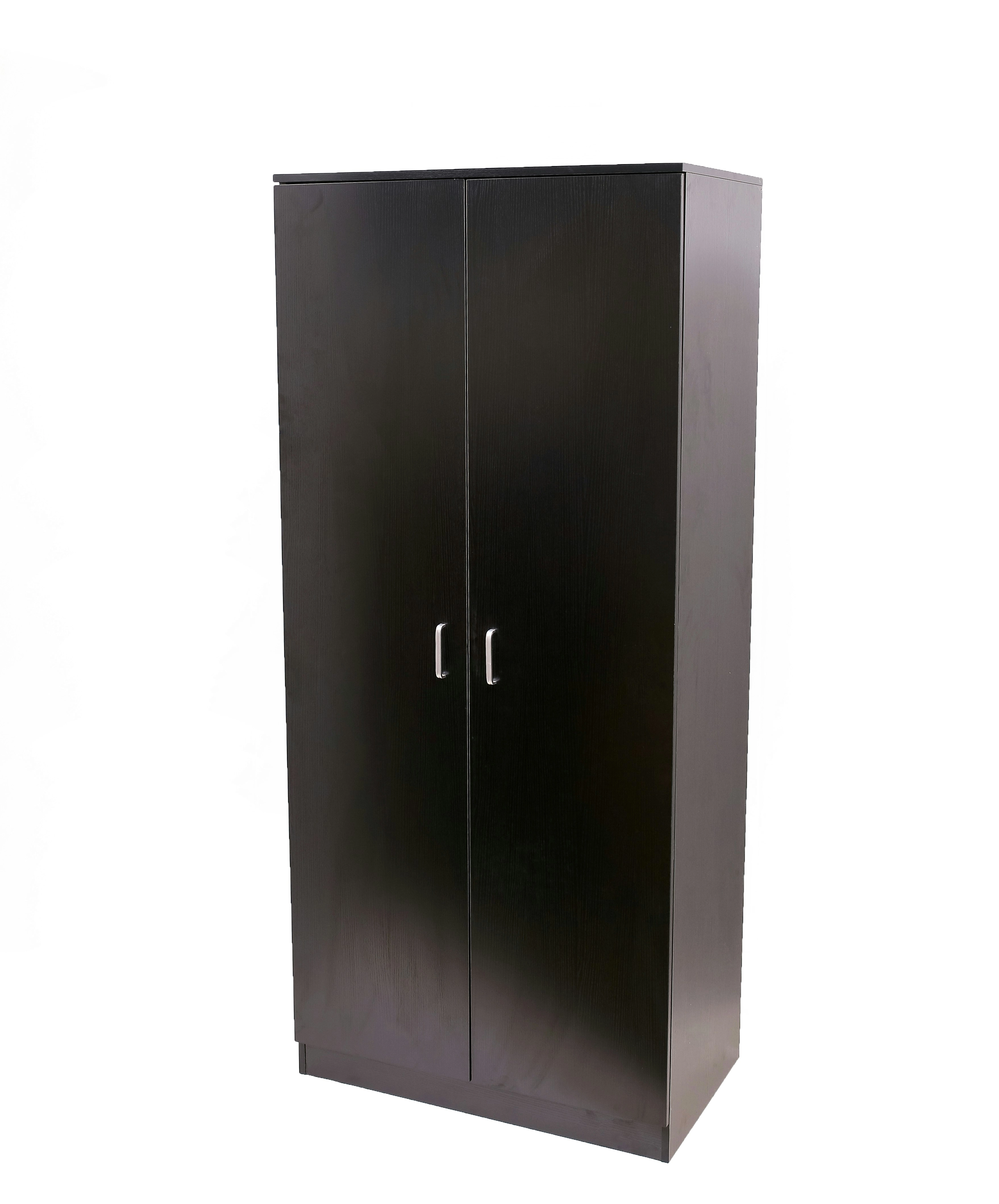 Redfern 2 Door Hanging Wardrobe1800 Black