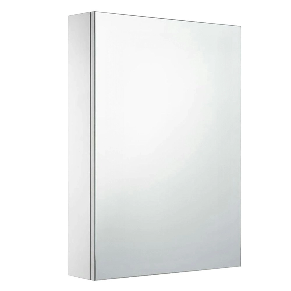 Viviendo Bathroom Shaving Mirror Cabinet Vanity Cabinets Stainless Steel -  60 x72 cm 1 Door