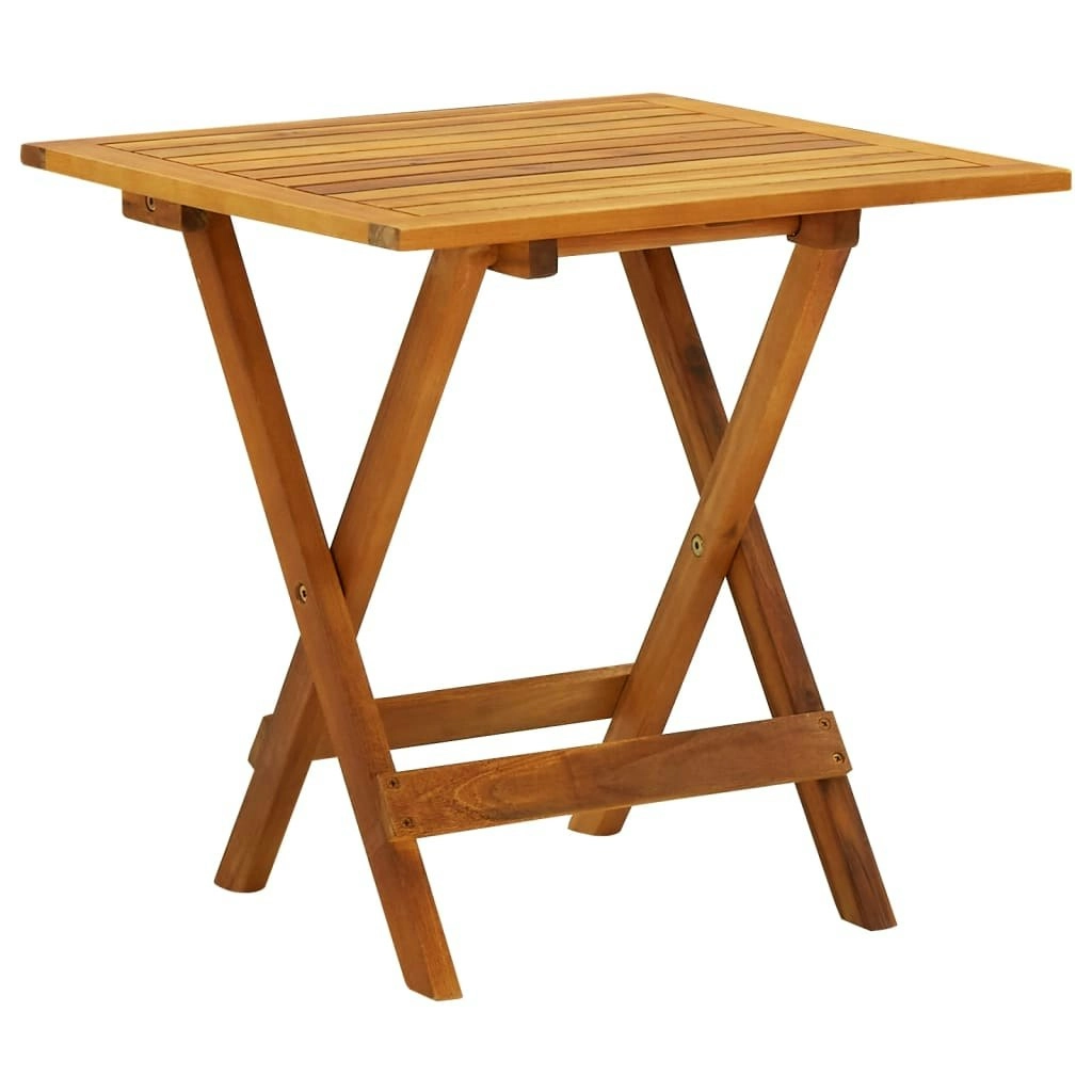 Bistro Table 46x46x47 cm Solid Acacia Wood 41435