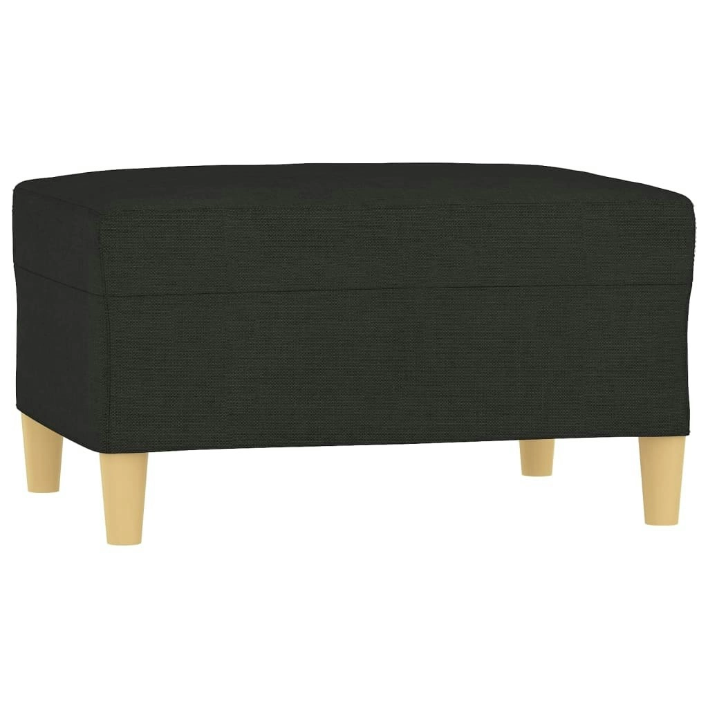 Footstool Black 70x55x41 cm Fabric 349275