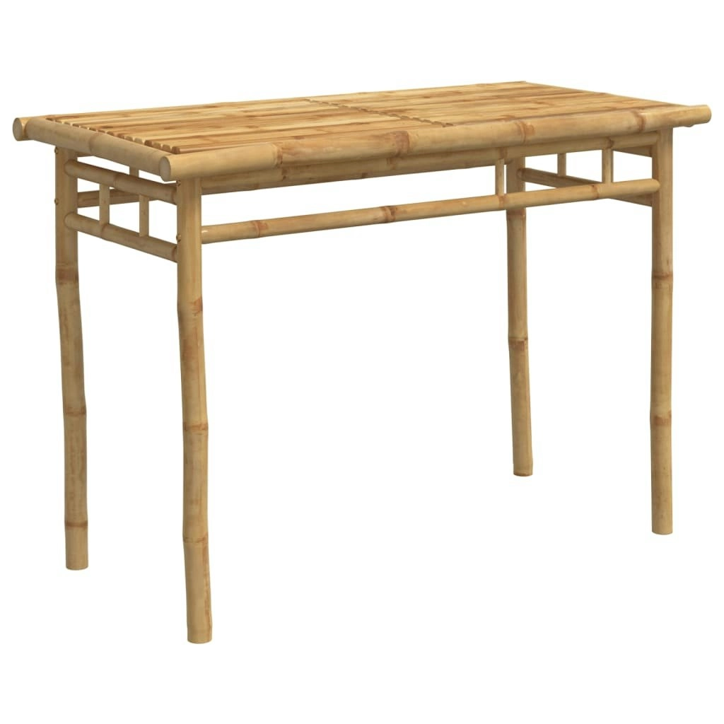 Garden Dining Table 110x55x75 cm Bamboo 368031