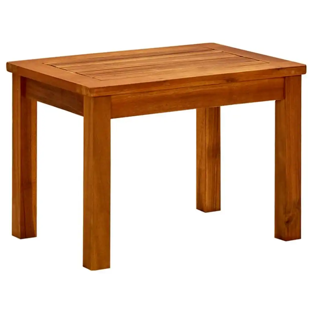 Garden Coffee Table 50x35x36 cm Solid Acacia Wood 316398