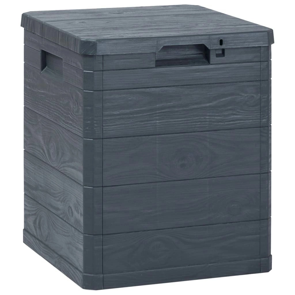 Garden Storage Box 90 L Anthracite 45684