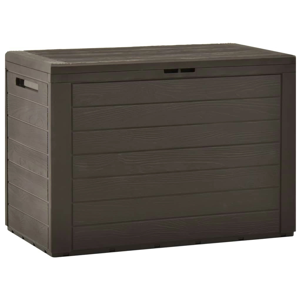 Garden Storage Box Brown 78x44x55 cm 49442