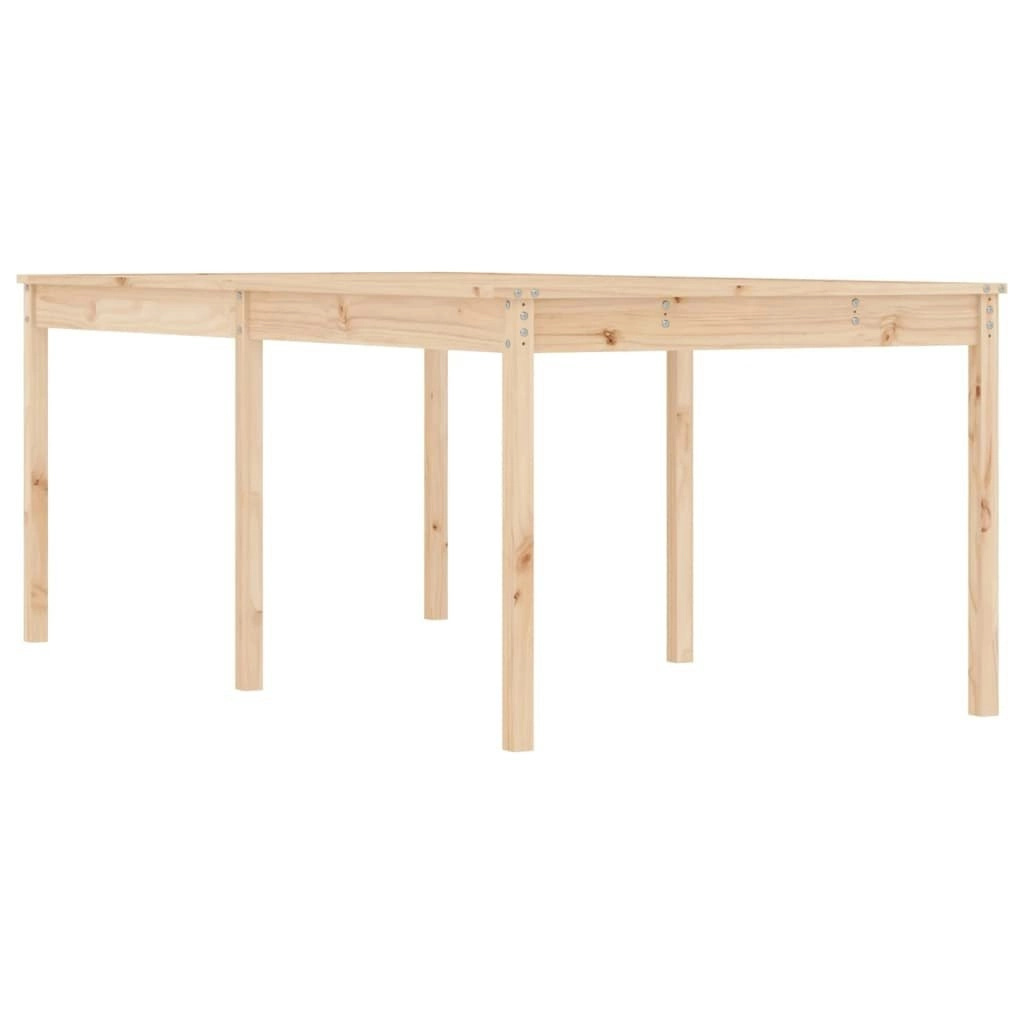 Garden Table 203.5x100x76 cm Solid Wood Pine 823983