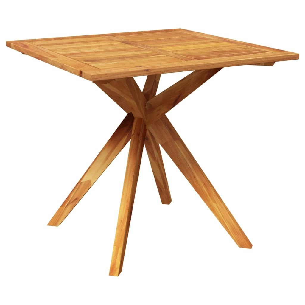 Garden Table 85x85x75 cm Solid Wood Acacia 316256