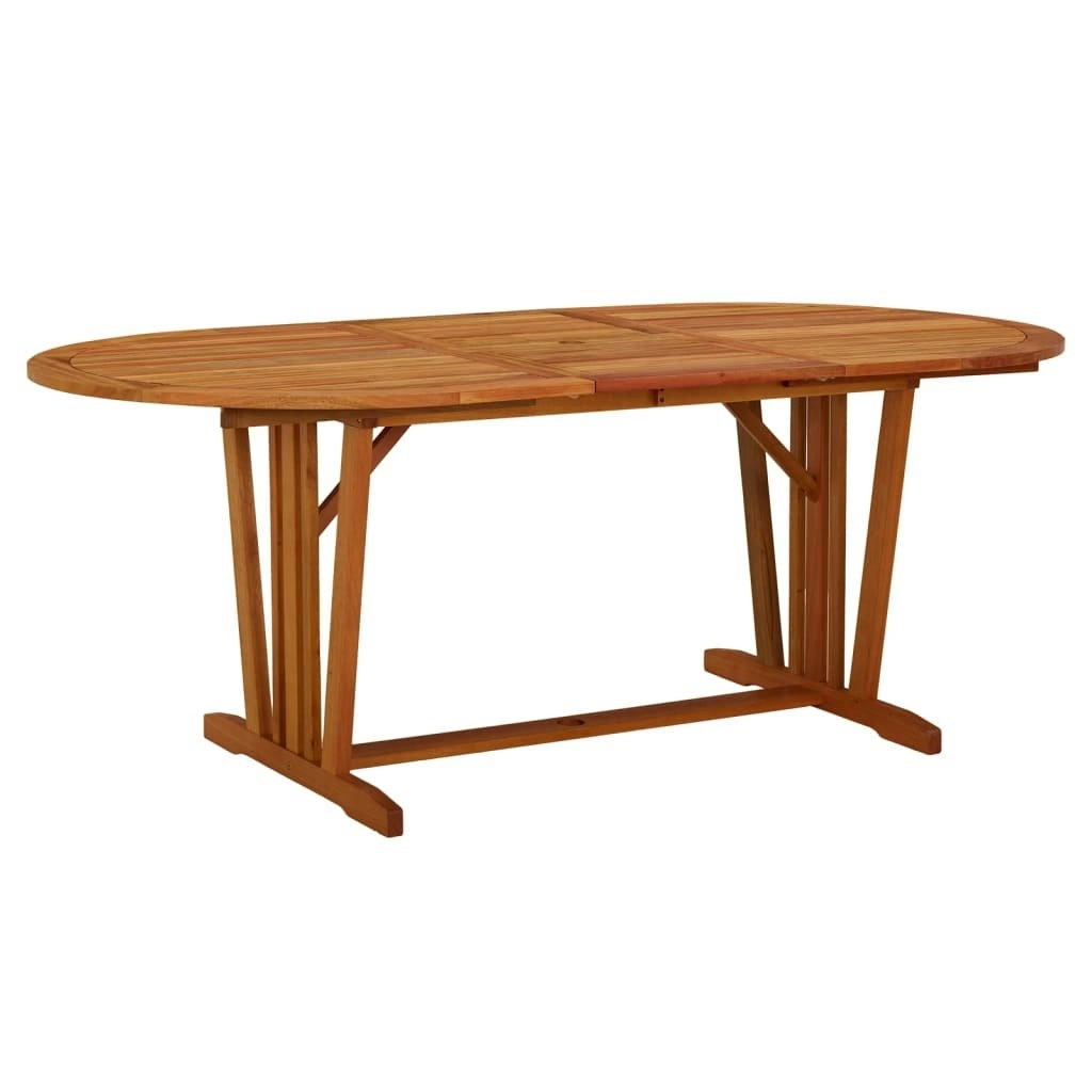 Garden Table 200x100x75 cm Solid Wood Eucalyptus 316072