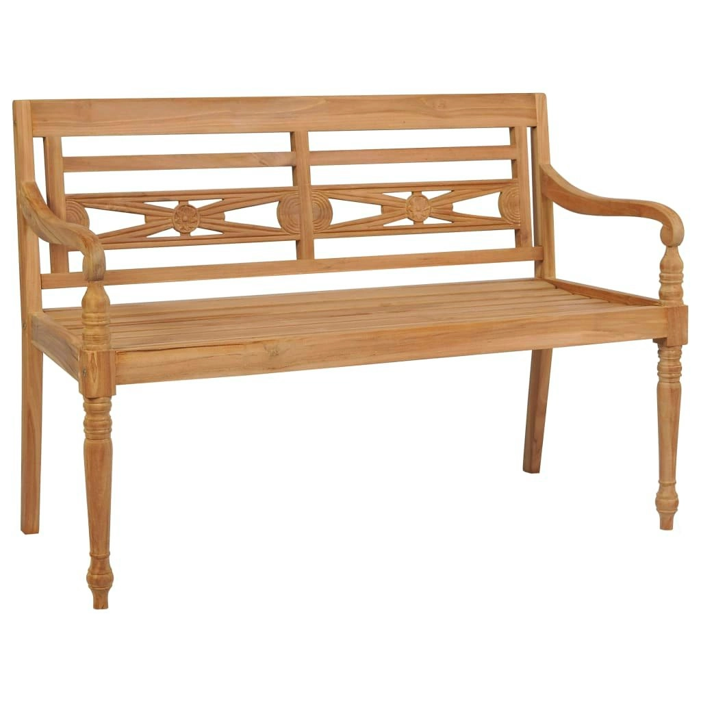 Batavia Bench 120 cm Teak 43052