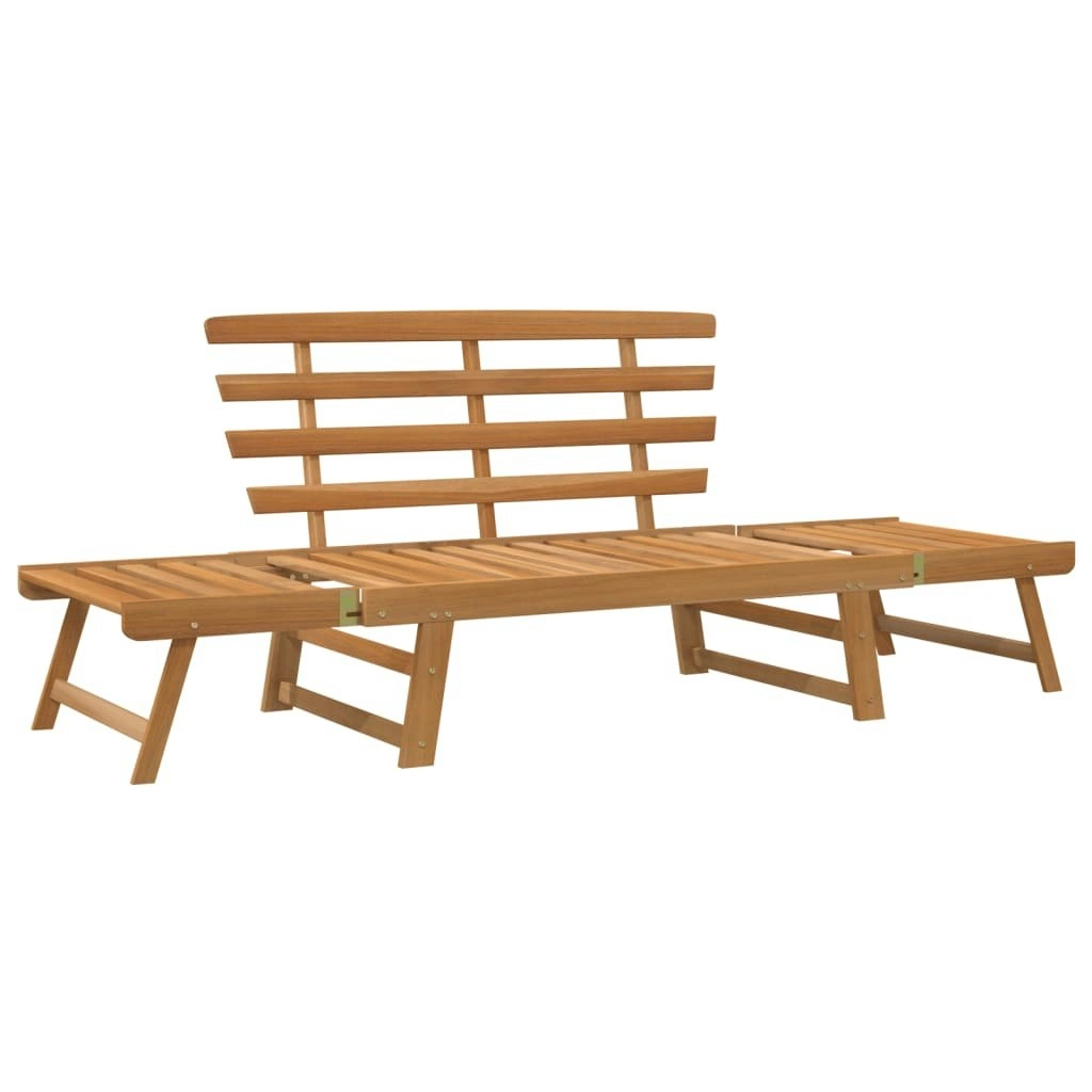 Garden Bench 2-in-1 190 cm Solid Acacia Wood 316471