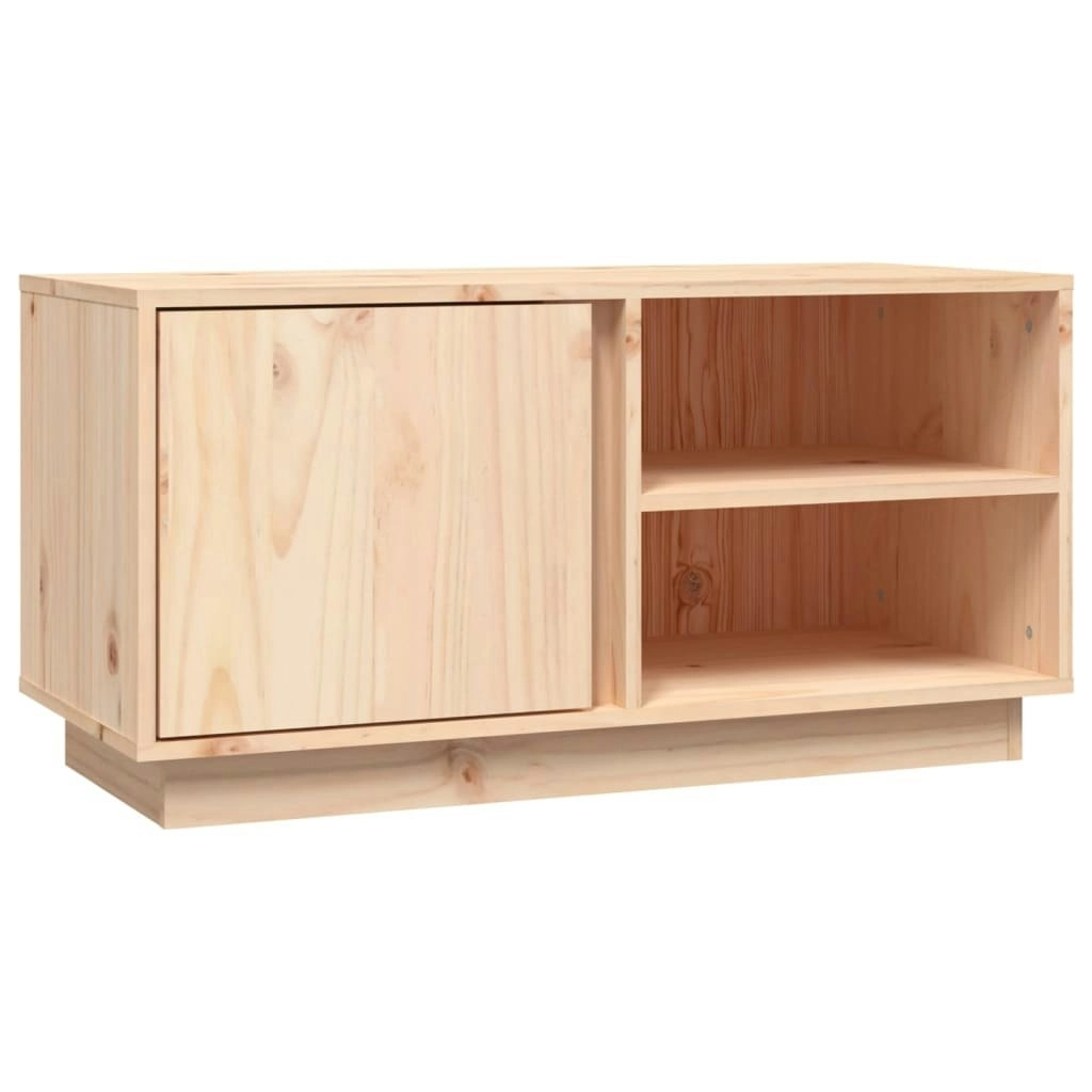 TV Cabinet 80x35x40.5 cm Solid Wood Pine 814464