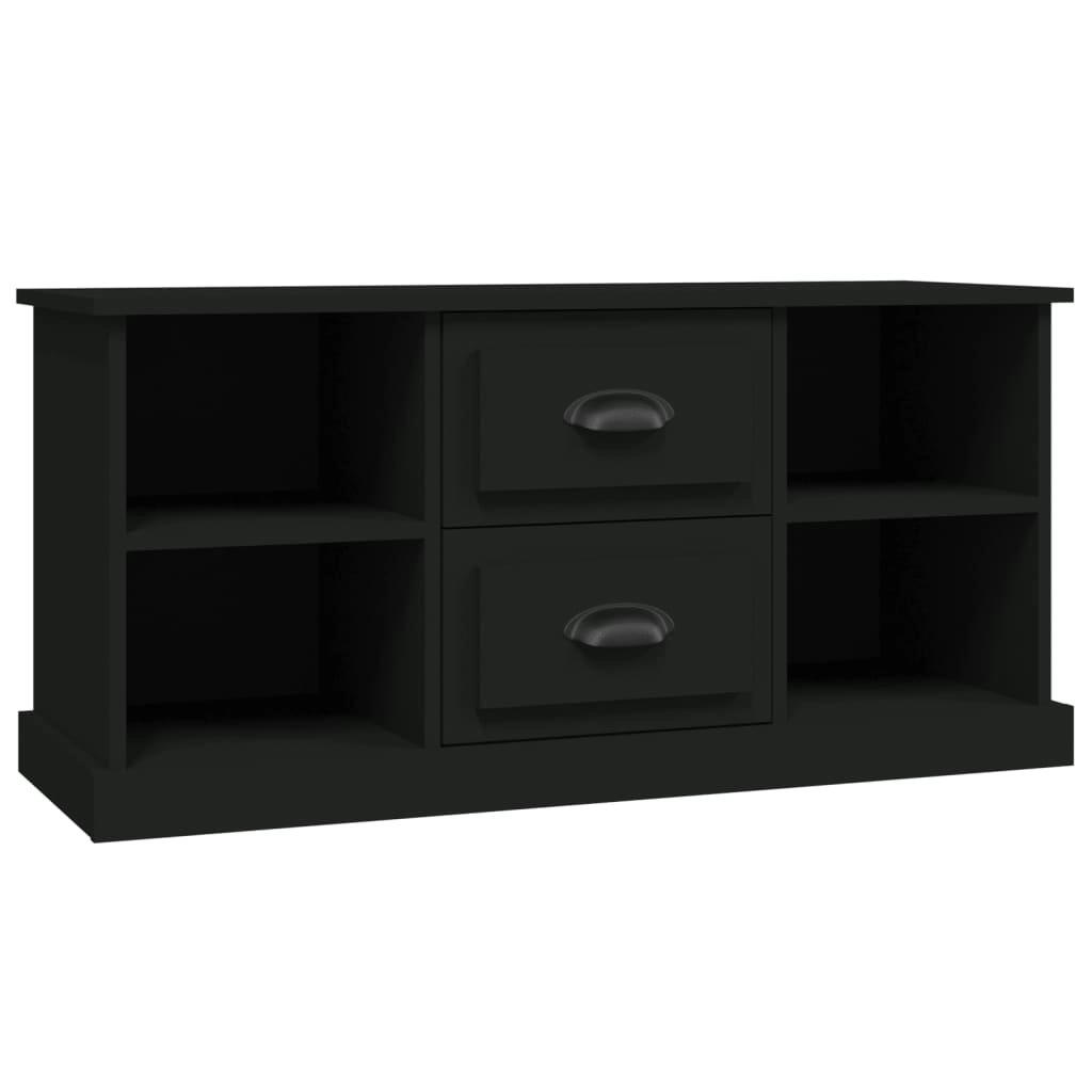 TV Cabinet Black 99.5x35.5x48 cm Engineered Wood 816273