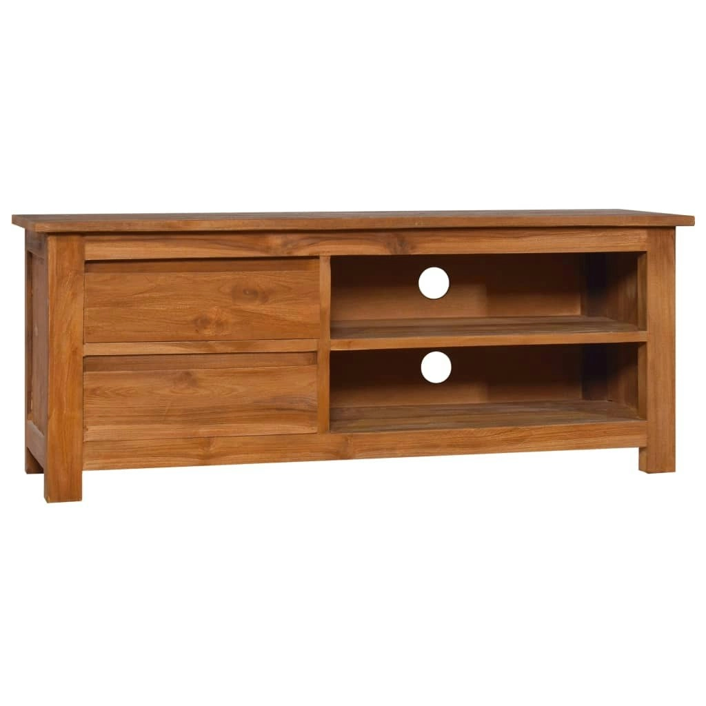 TV Cabinet 100x30x40 cm Solid Teak Wood 289081