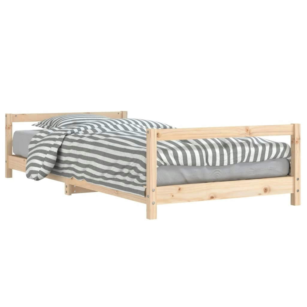 Kids Bed Frame 90x190 cm Solid Wood Pine 834402