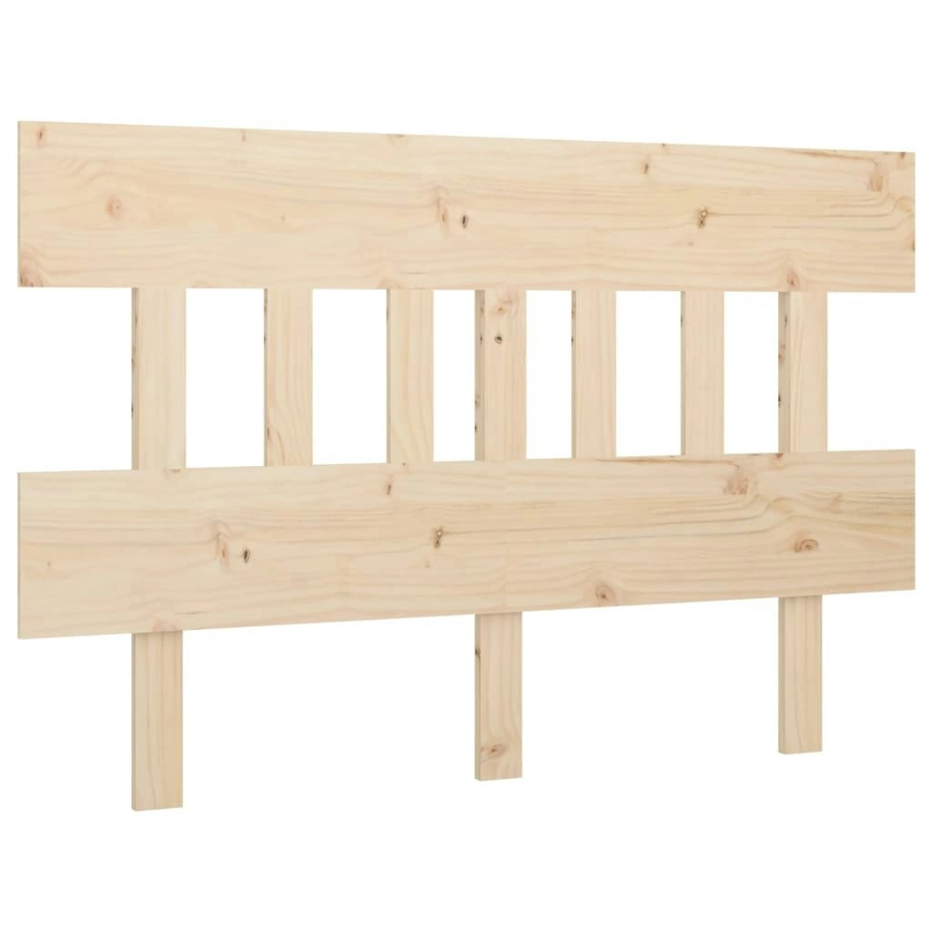 Bed Headboard 153.5 cm Solid Wood Pine 819125