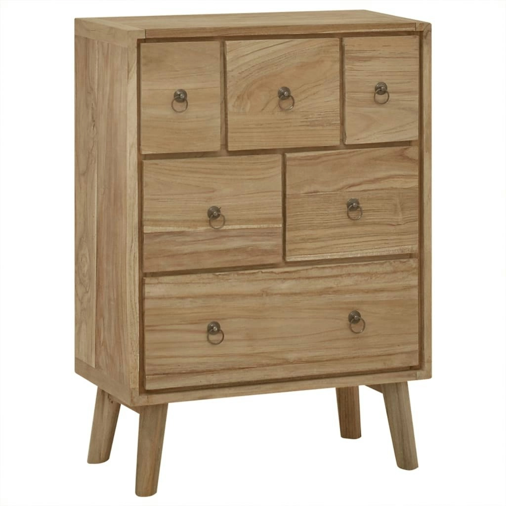 Chest of Drawers 56x30x80 cm Solid Wood Teak 340737