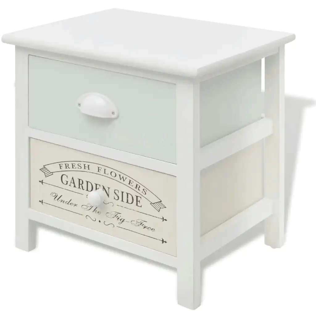 French Bedside Cabinet Wood 242874