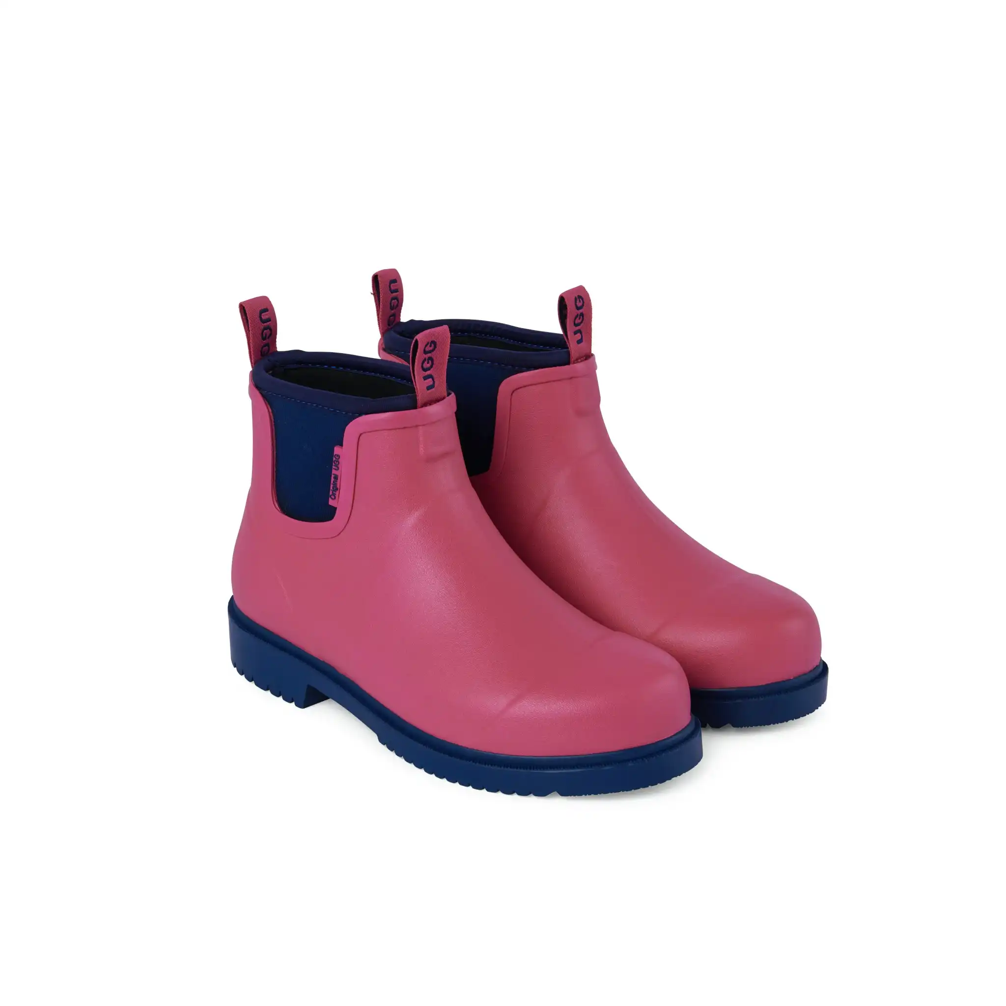 Pettie Gumboot Pink & Navy