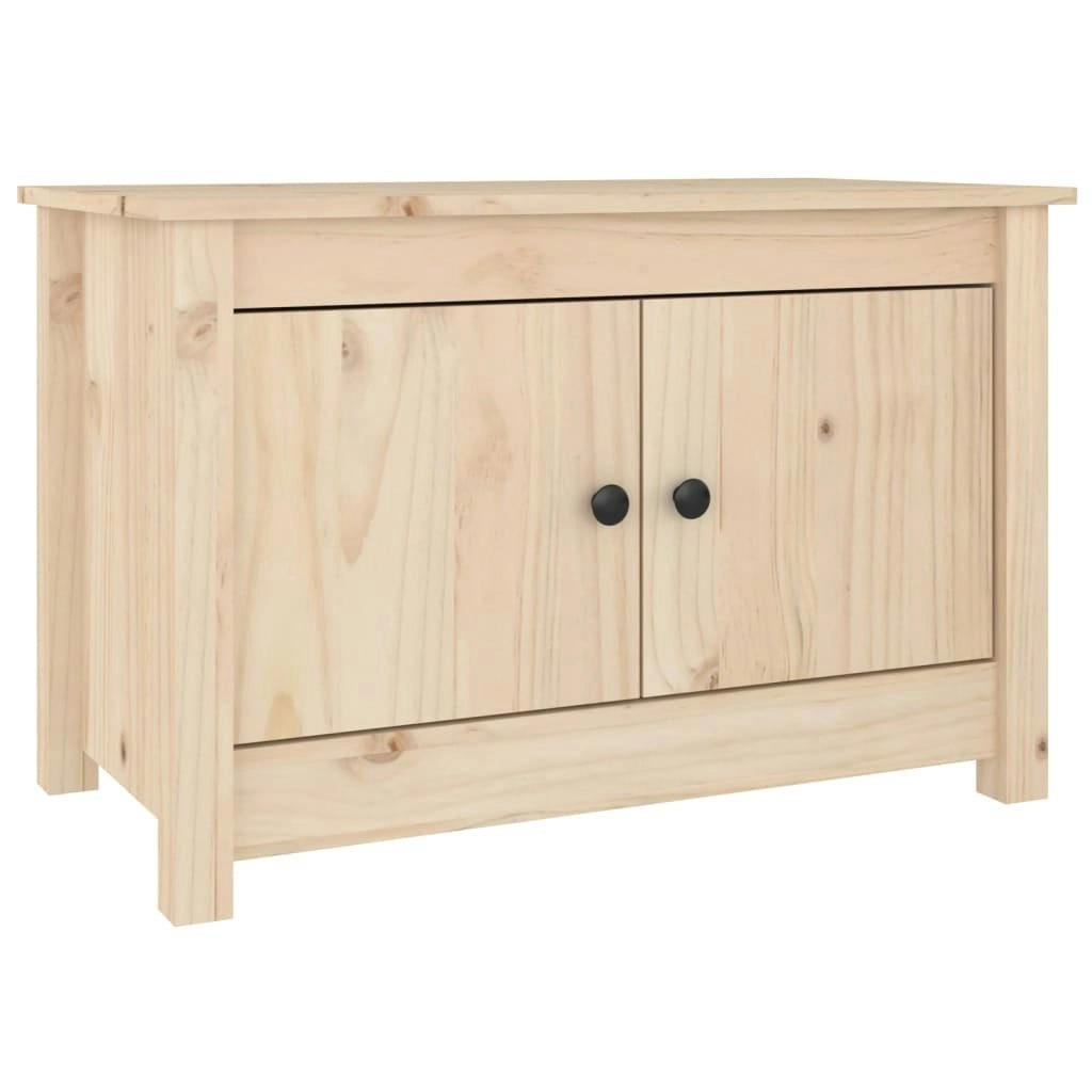 Shoe Cabinet 70x38x45.5 cm Solid Wood Pine 813779