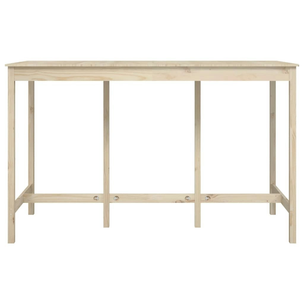 Bar Table 180x80x110 cm Solid Wood Pine 822162