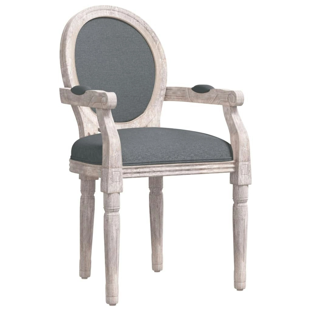 Dining Chair Dark Grey 54x56x96.5 cm Fabric 344481