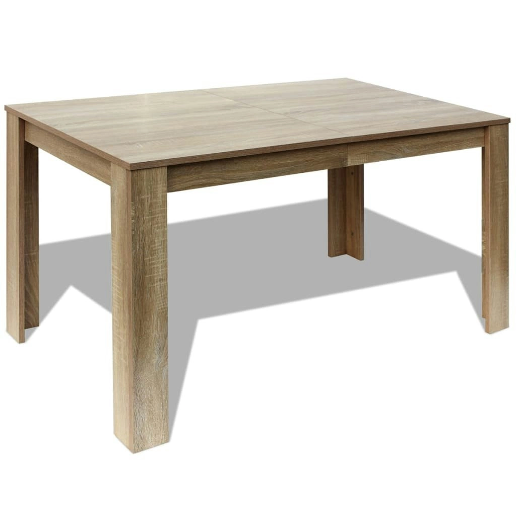 Dining Table 140x80x75 cm Oak 243055