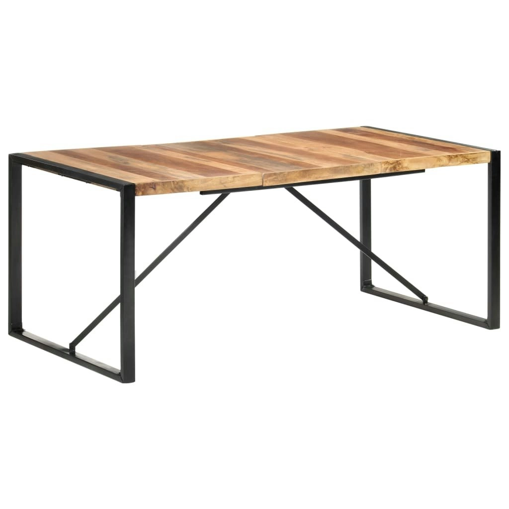 Dining Table 180x90x75 cm Solid Wood with Sheesham Finish 321542