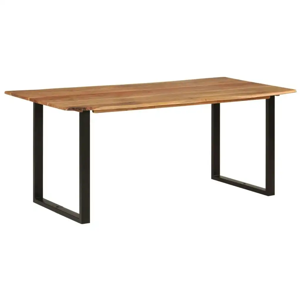 Dining Table 180x90x76 cm Solid Acacia Wood 286472